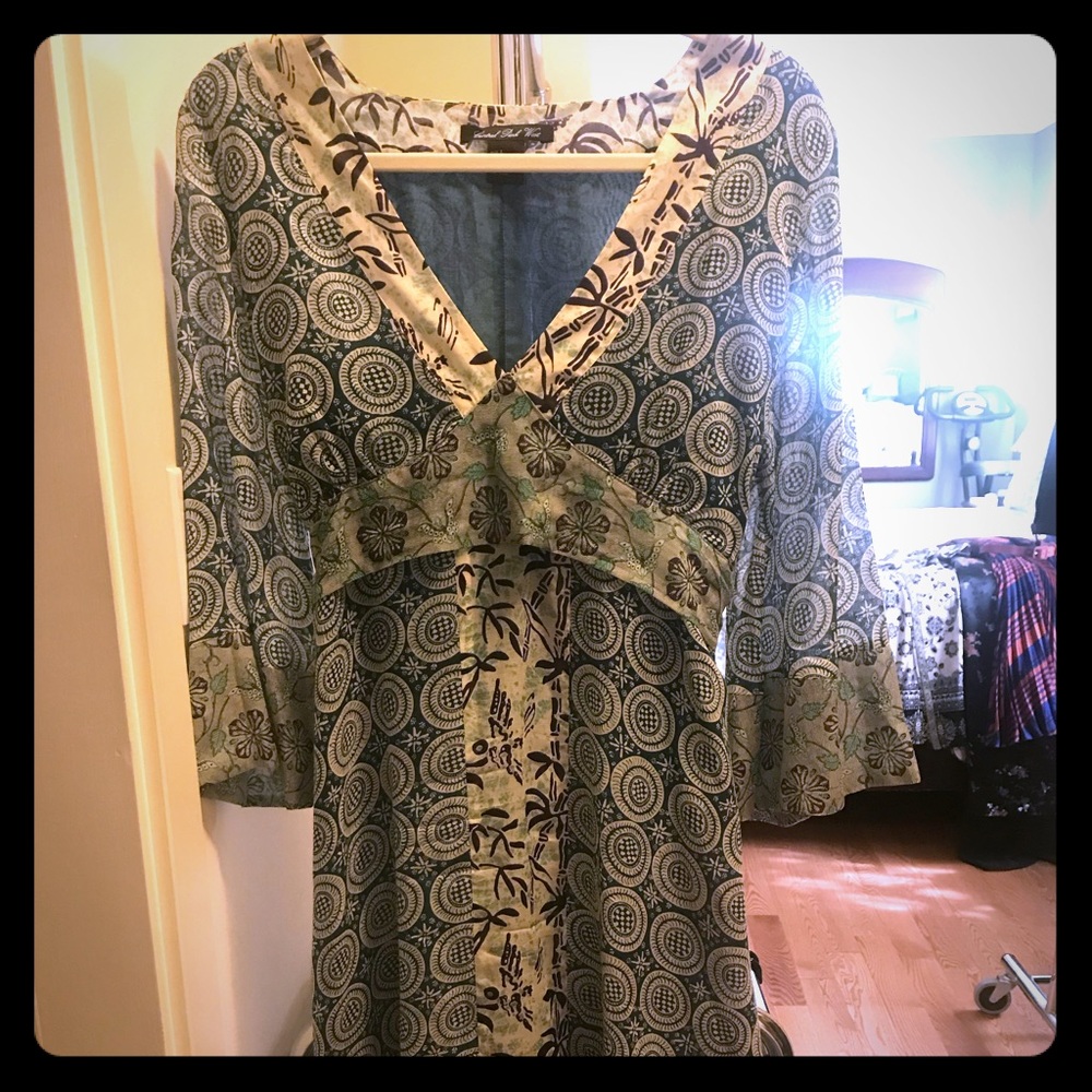 Anthro dress, size large
